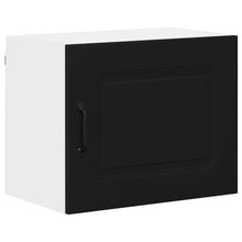 Keukenkast aan de muur Zwart 50 x 31 x 40 cm Bewerkt hout