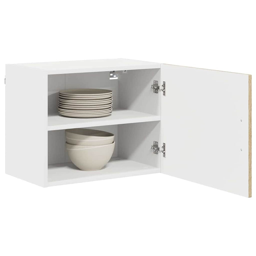 Keukenkast aan de muur met plank Sonoma Eiken 50 x 31 x 40 cm