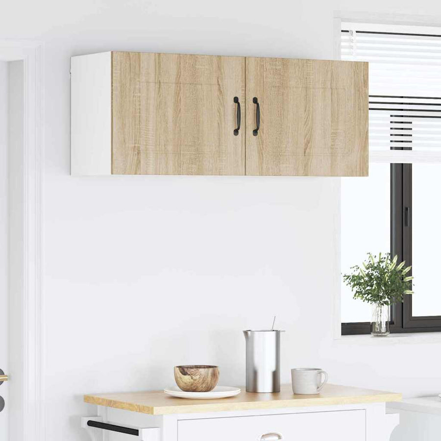 Keukenkast aan de muur 2 pcs Sonoma Eiken 50 x 31 x 40 cm
