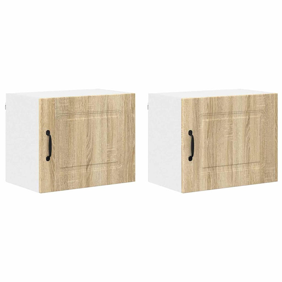 Keukenkast aan de muur 2 pcs Sonoma Eiken 50 x 31 x 40 cm