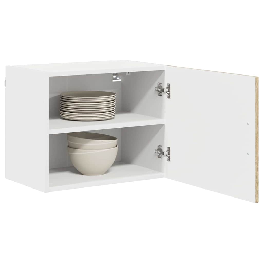 Keukenkast aan de muur 2 pcs Sonoma Eiken 50 x 31 x 40 cm