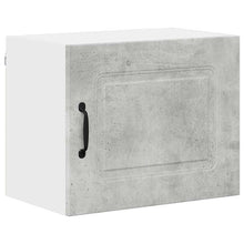 Keukenkast aan de muur Beton Grijs 50 x 31 x 40 cm Bewerkt hout