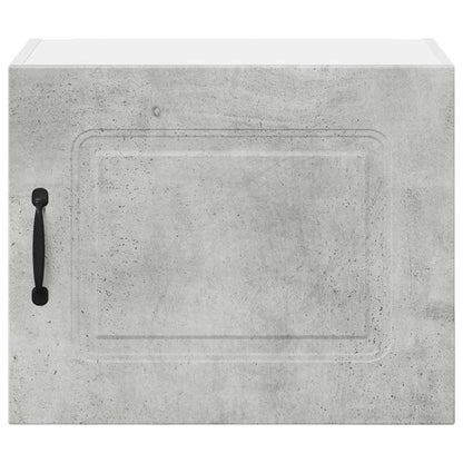 Keukenkast aan de muur Beton Grijs 50 x 31 x 40 cm Bewerkt hout