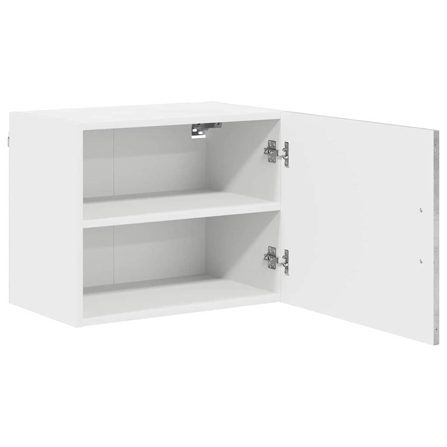 Keukenkast aan de muur 2 pcs Beton Grijs 50 x 31 x 40 cm