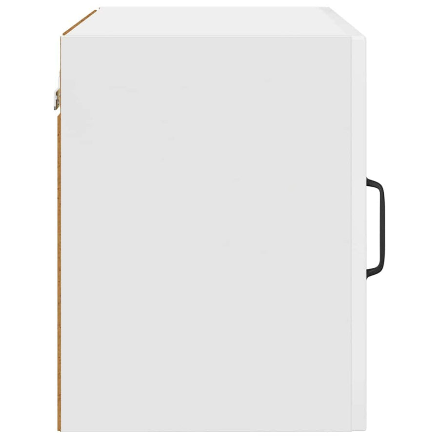 Keukenkast aan de muur met plank Hoogglans wit 50 x 31 x 40 cm