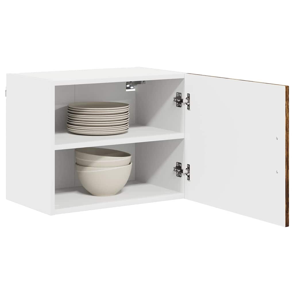Keukenkast aan de muur met plank Gerookt eiken 50 x 31 x 40 cm