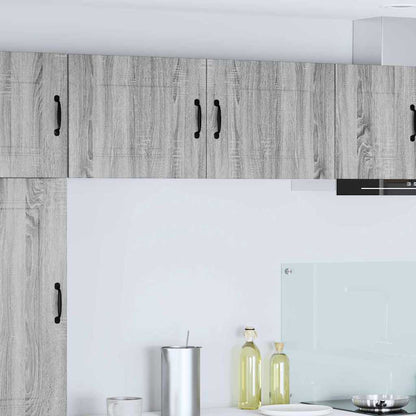 Keukenkast aan de muur met plank Grijs Sonoma 50 x 31 x 40 cm