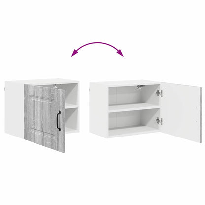 Keukenkast aan de muur met plank Grijs Sonoma 50 x 31 x 40 cm
