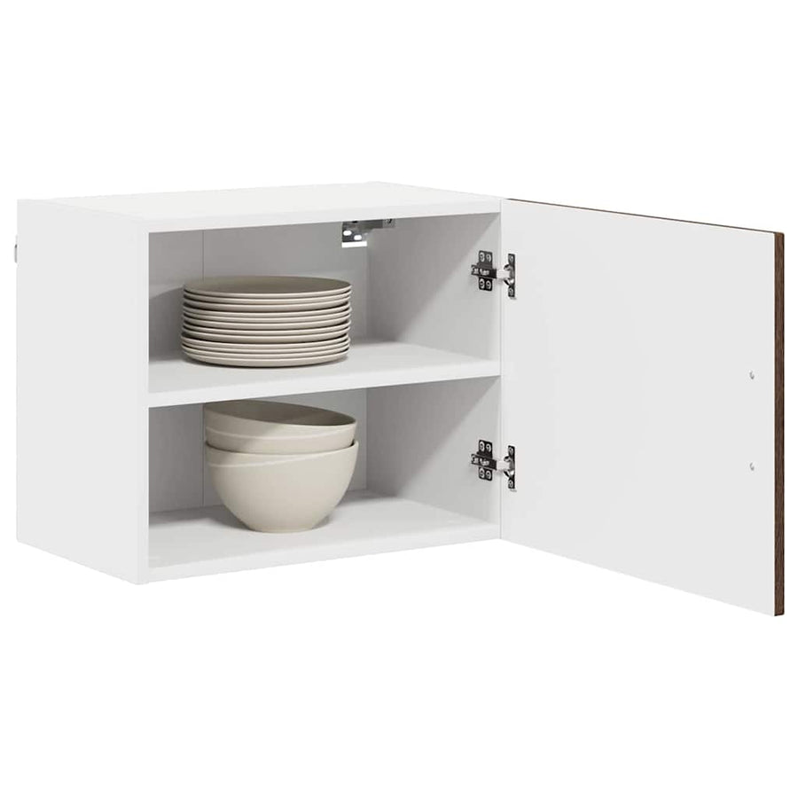 Keukenkast aan de muur Bruin Eiken 50 x 31 x 40 cm Bewerkt hout