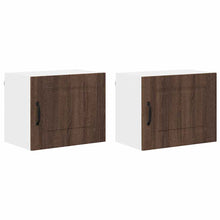 Keukenkast aan de muur 2 pcs Bruin Eiken 50 x 31 x 40 cm