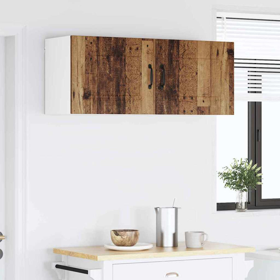 Keukenkast aan de muur Oud Hout 50 x 31 x 40 cm Bewerkt hout