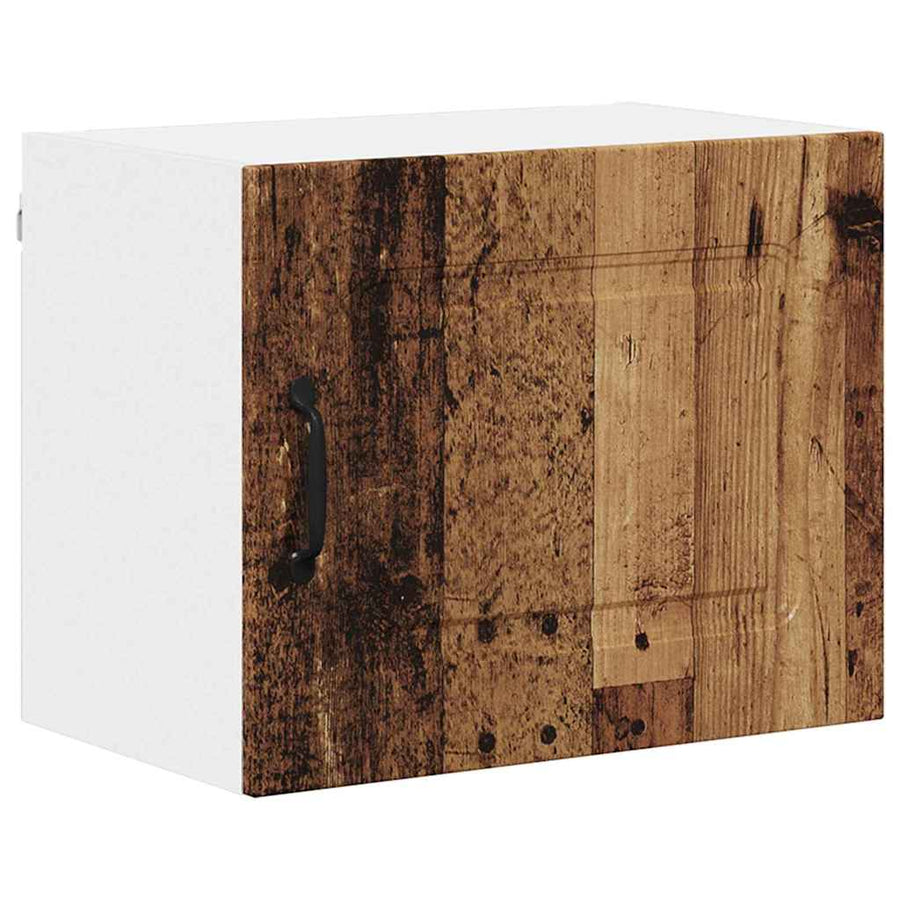 Keukenkast aan de muur met plank 2 pcs Oud Hout 50 x 31 x 40 cm