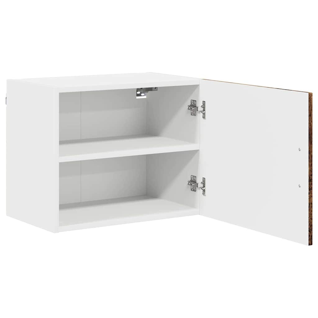 Keukenkast aan de muur met plank 2 pcs Oud Hout 50 x 31 x 40 cm