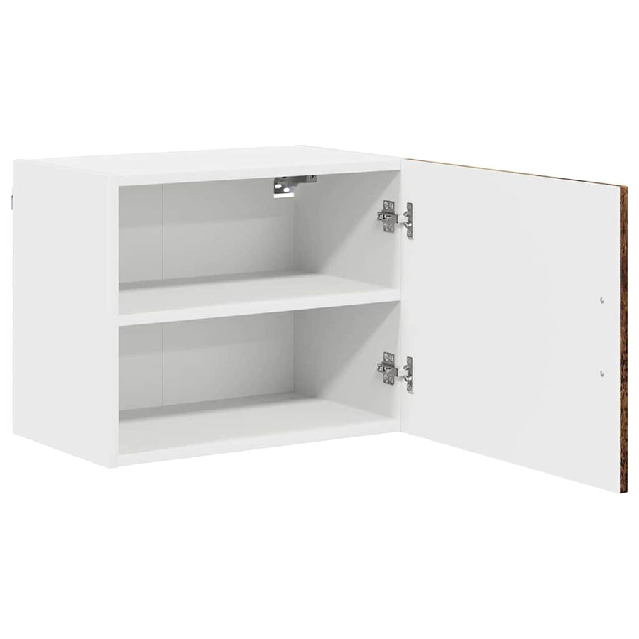 Keukenkast aan de muur met plank 2 pcs Oud Hout 50 x 31 x 40 cm