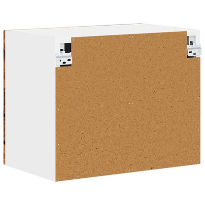 Keukenkast aan de muur met plank 2 pcs Oud Hout 50 x 31 x 40 cm
