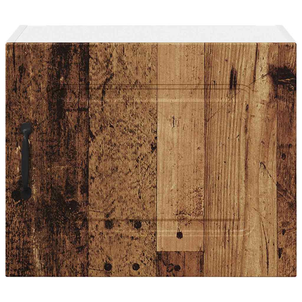 Keukenkast aan de muur met plank 2 pcs Oud Hout 50 x 31 x 40 cm