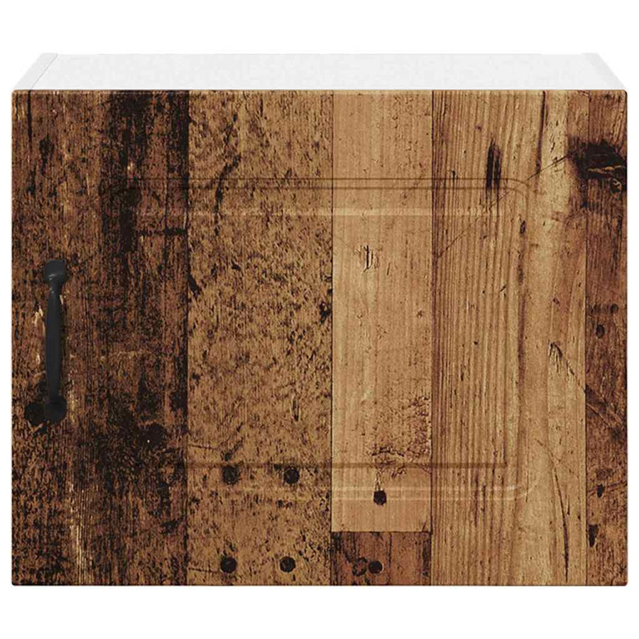Keukenkast aan de muur met plank 2 pcs Oud Hout 50 x 31 x 40 cm