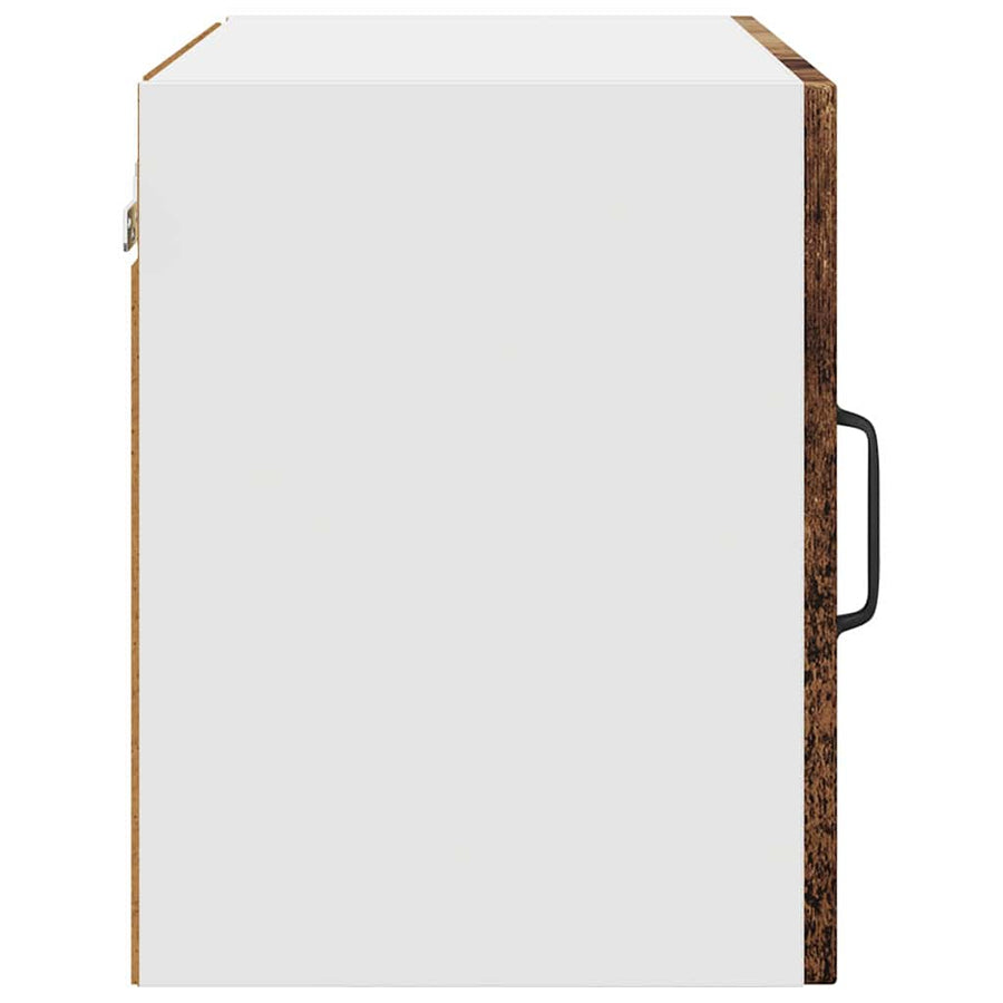 Keukenkast aan de muur met plank 2 pcs Oud Hout 50 x 31 x 40 cm