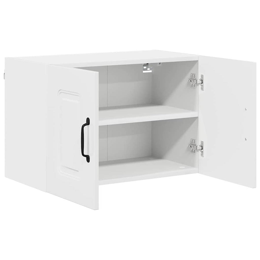 Keukenkast aan de muur 2 pcs Wit 60 x 31 x 40 cm Bewerkt hout