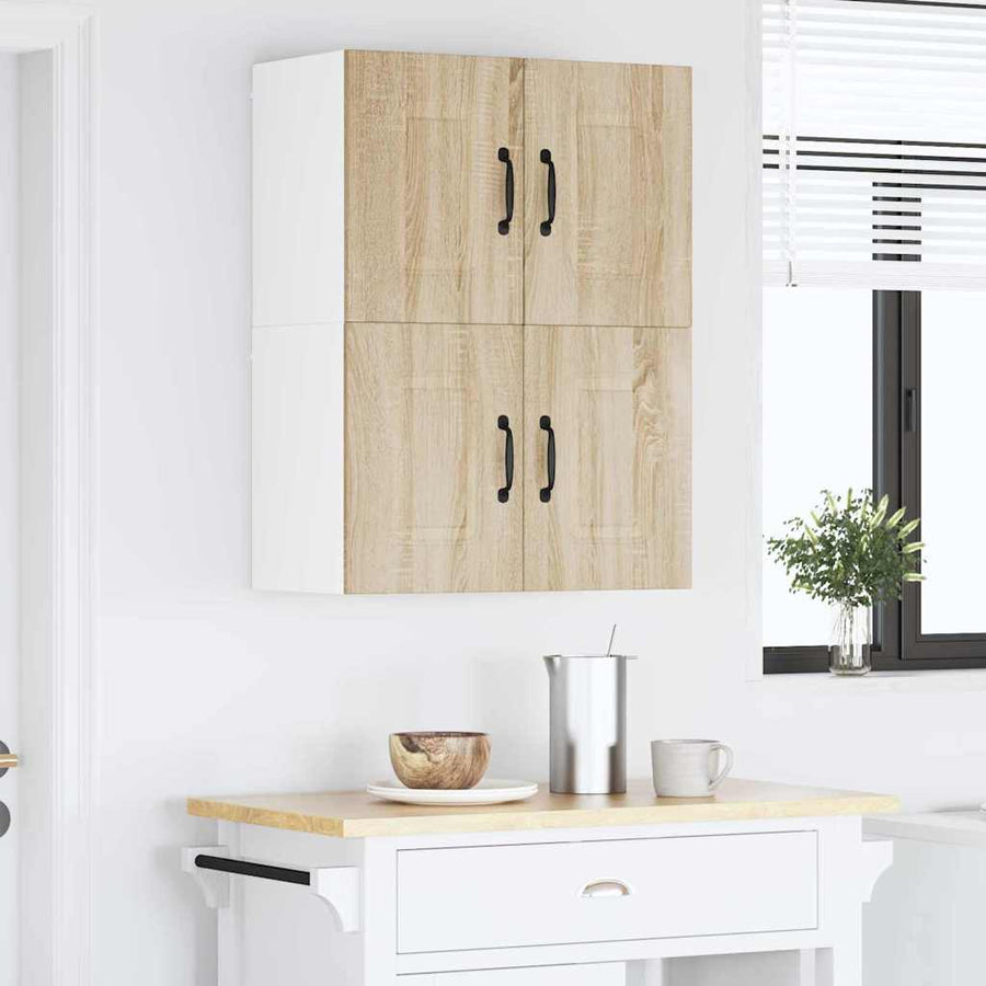 Keukenkast aan de muur met plank Sonoma Eiken 60 x 31 x 40 cm