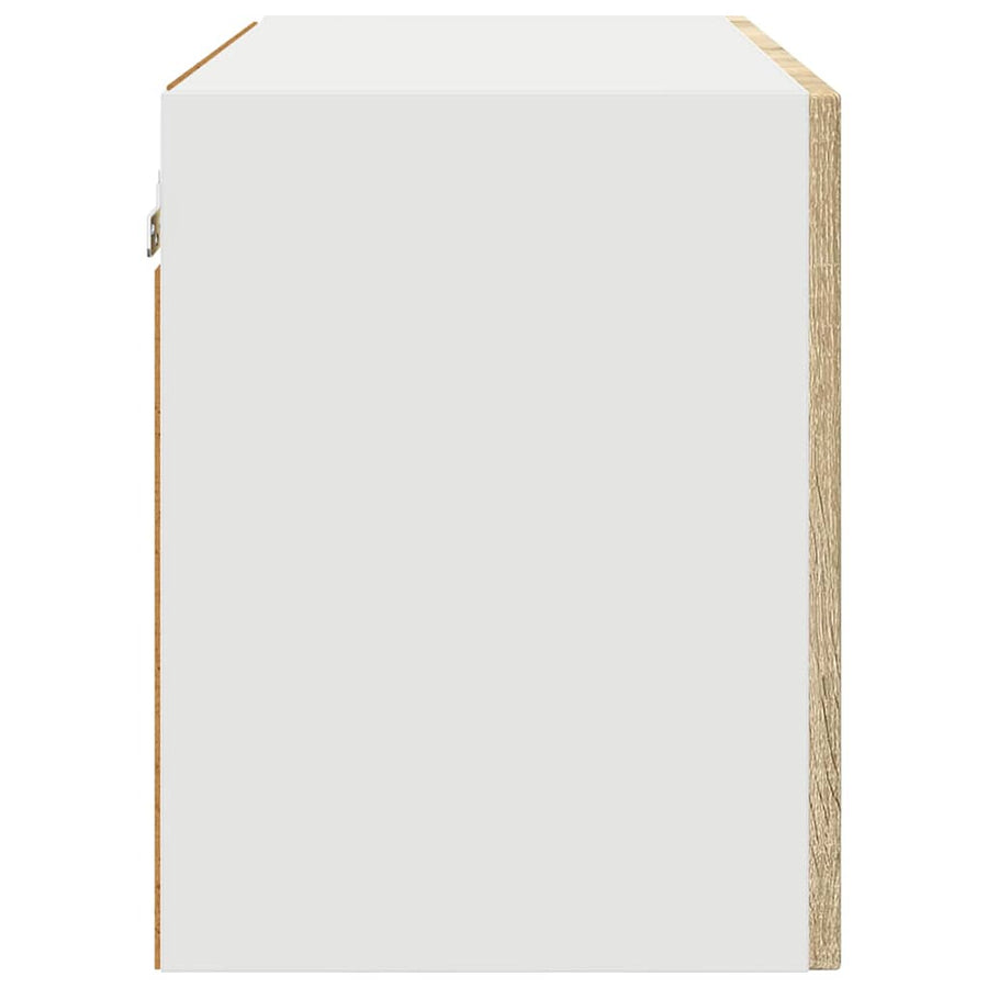 Keukenkast aan de muur met plank Sonoma Eiken 60 x 31 x 40 cm