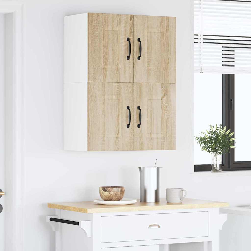 Keukenkast aan de muur 2 pcs Sonoma Eiken 60 x 31 x 40 cm