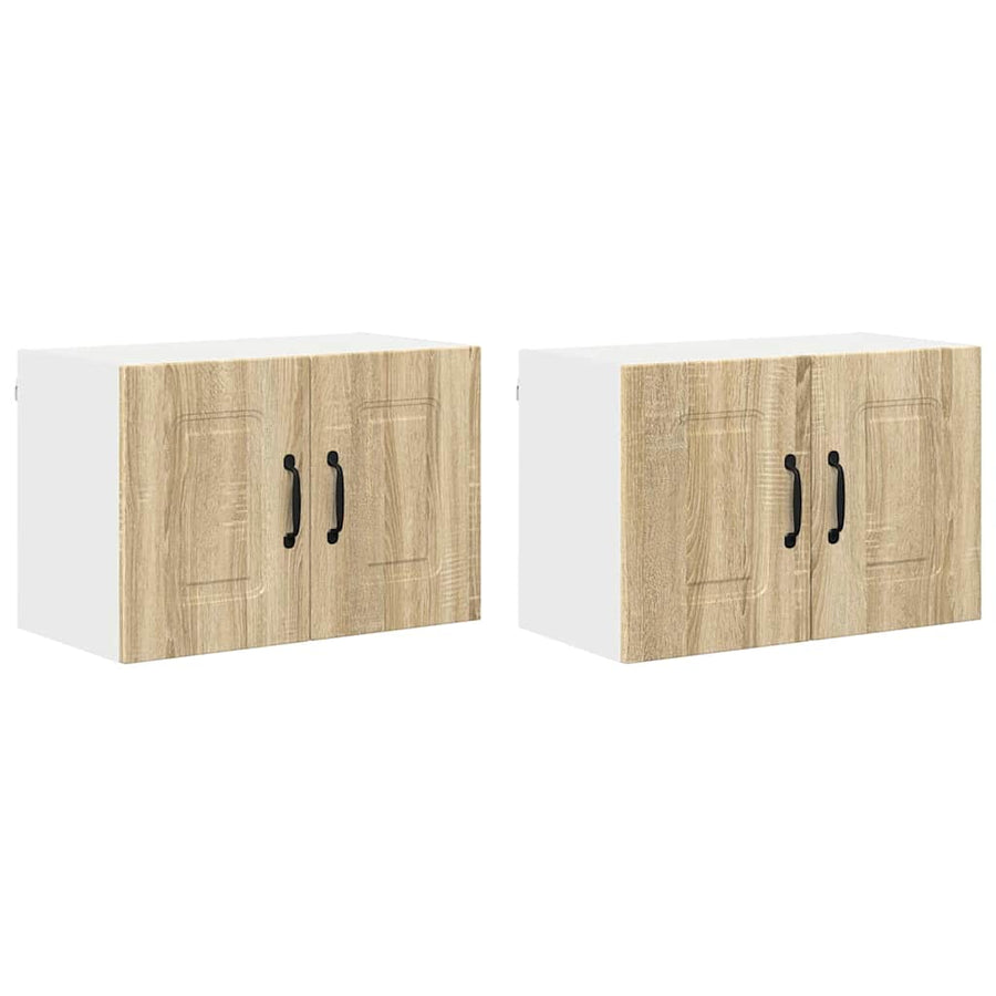 Keukenkast aan de muur 2 pcs Sonoma Eiken 60 x 31 x 40 cm