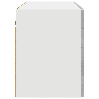 Keukenkast aan de muur Beton Grijs 60 x 31 x 40 cm Bewerkt hout