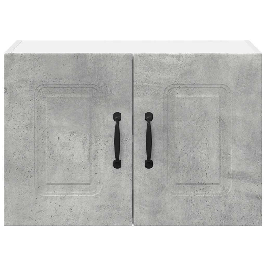 Keukenkast aan de muur 2 pcs Beton Grijs 60 x 31 x 40 cm