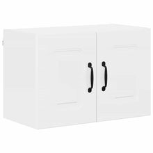 Keukenkast aan de muur met plank Hoogglans wit 60 x 31 x 40 cm