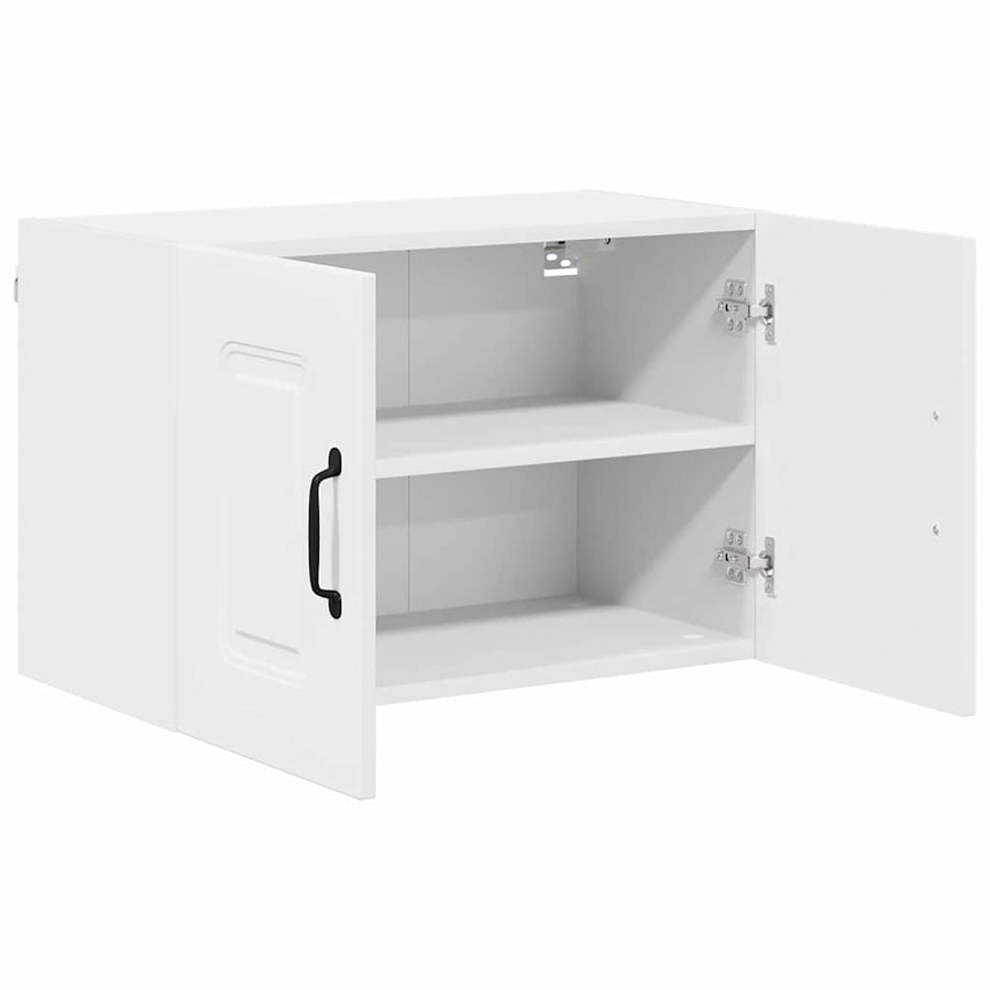 Keukenkast aan de muur 2 pcs Hoogglans wit 60 x 31 x 40 cm