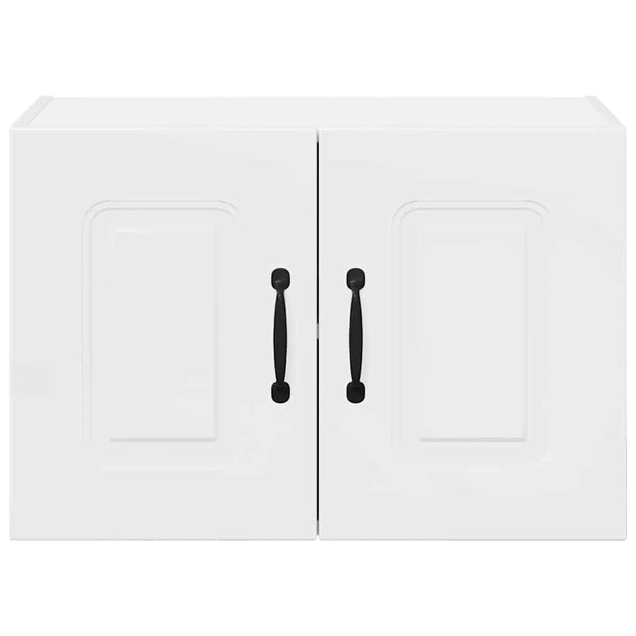 Keukenkast aan de muur 2 pcs Hoogglans wit 60 x 31 x 40 cm