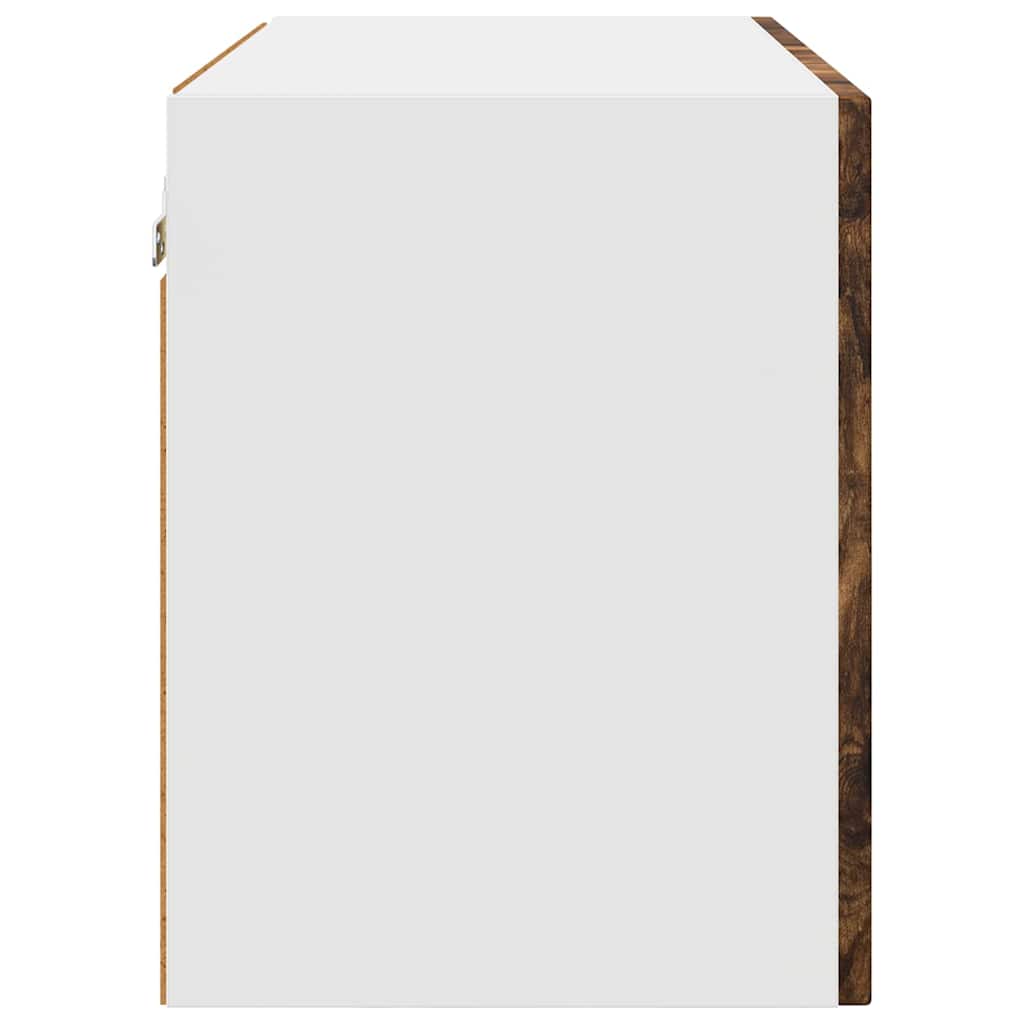 Keukenkast aan de muur met plank Gerookt eiken 60 x 31 x 40 cm