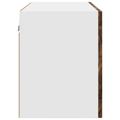 Keukenkast aan de muur met plank Gerookt eiken 60 x 31 x 40 cm