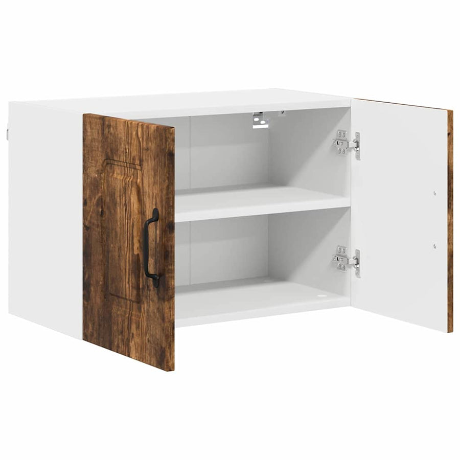 Keukenkast aan de muur 2 pcs Gerookt eiken 60 x 31 x 40 cm