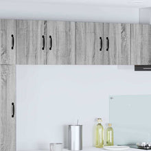 Keukenkast aan de muur met plank Grijs Sonoma 60 x 31 x 40 cm