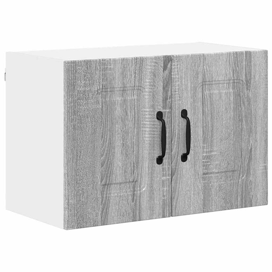 Keukenkast aan de muur 2 pcs Grijs Sonoma 60 x 31 x 40 cm