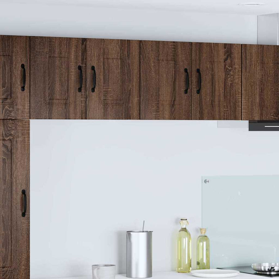 Keukenkast aan de muur Bruin Eiken 60 x 31 x 40 cm Bewerkt hout