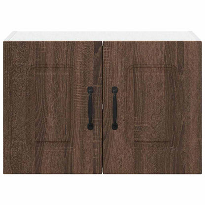 Keukenkast aan de muur 2 pcs Bruin Eiken 60 x 31 x 40 cm