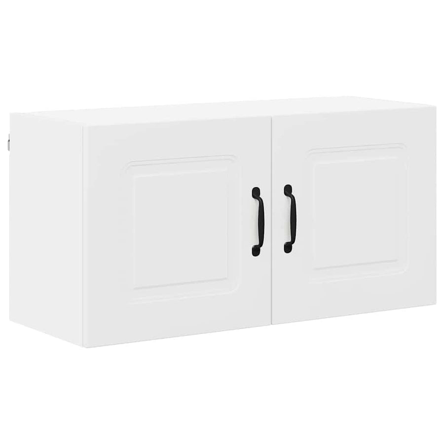 Keukenkast aan de muur Wit 80 x 31 x 40 cm Bewerkt hout