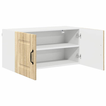 Keukenkast aan de muur met plank Sonoma Eiken 80 x 31 x 40 cm