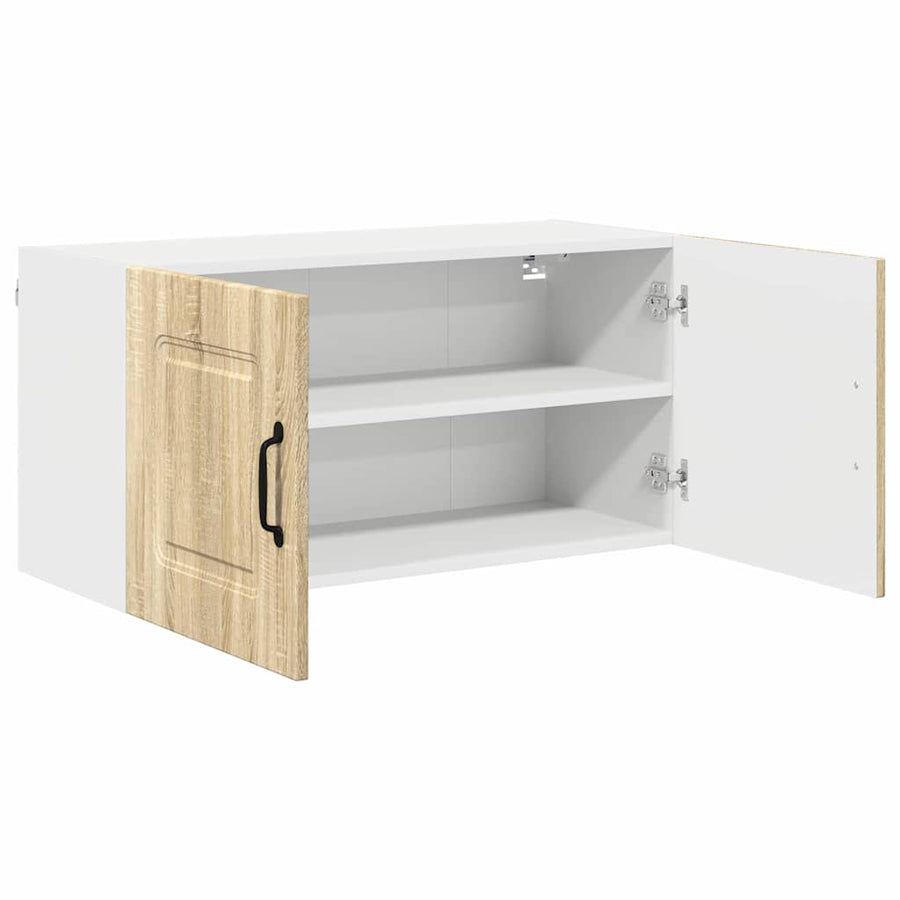 Keukenkast aan de muur met plank Sonoma Eiken 80 x 31 x 40 cm