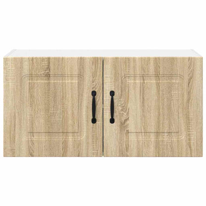Keukenkast aan de muur met plank Sonoma Eiken 80 x 31 x 40 cm