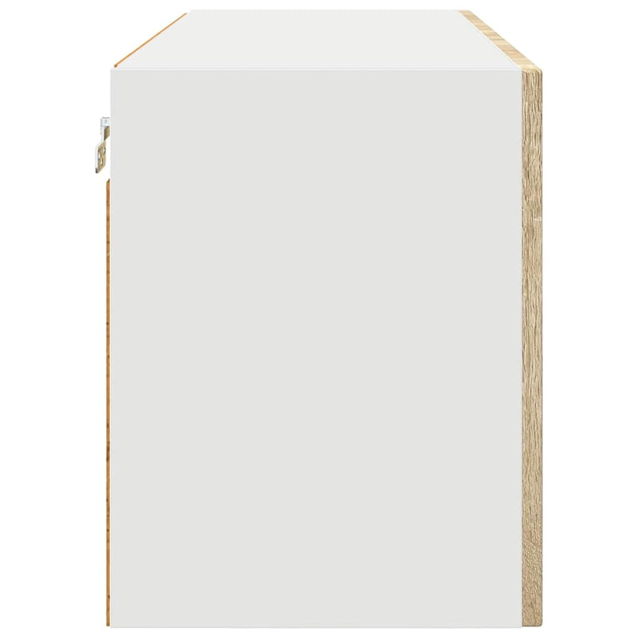 Keukenkast aan de muur met plank Sonoma Eiken 80 x 31 x 40 cm