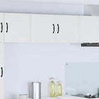 Kitchen cabinet Kalmar High-gloss white 80 x 31 x 40 cm Engineered wood