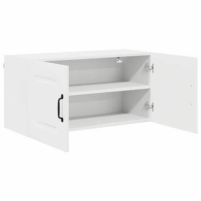 Keukenkast aan de muur met plank Hoogglans wit 80 x 31 x 40 cm
