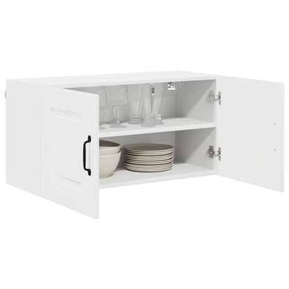 Keukenkast aan de muur met plank Hoogglans wit 80 x 31 x 40 cm