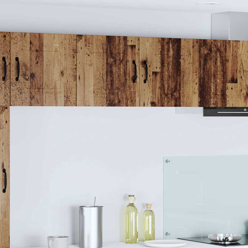 Keukenkast aan de muur Oud Hout 80 x 31 x 40 cm Bewerkt hout