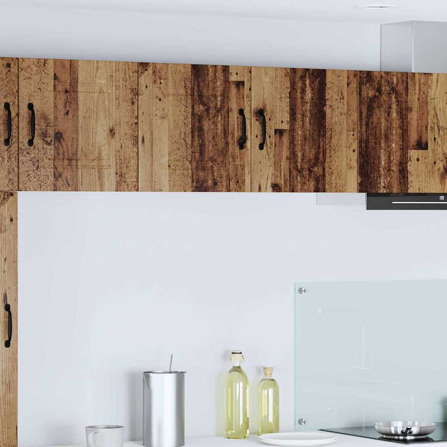 Keukenkast aan de muur Oud Hout 80 x 31 x 40 cm Bewerkt hout