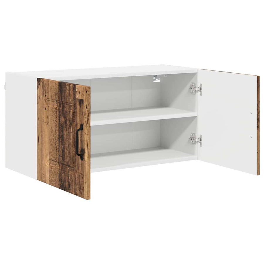 Keukenkast aan de muur Oud Hout 80 x 31 x 40 cm Bewerkt hout